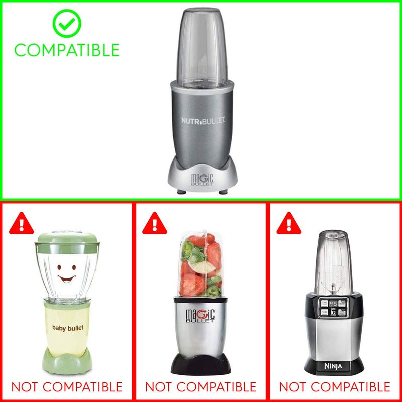 Felji 2 Pack Extractor Blades Replacement Part Compatible with NutriBullet 600W 900W NB-101B NB-101S NB-201 Blenders - Image 5